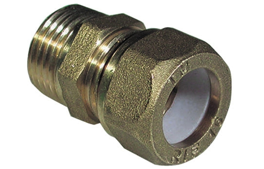 NIPPLE MASCHIO BICONO PER RAME CON OGIVA TEFLON TIEMME- 1/2 x 22- TIEMM- pezzi 1