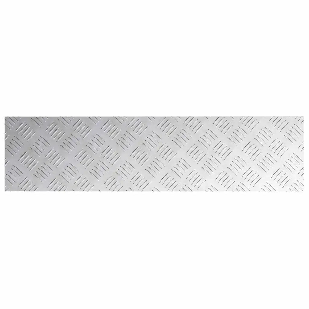 Gradini per Scale 4 pcs Argento 80 x 20 cm Alluminio 4104260
