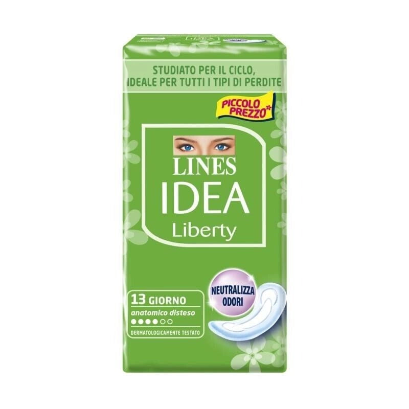 LINES IDEA LIBERTY ASSORBENTI ANATOMICI 13 PZ