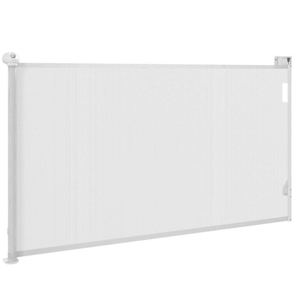 Barriera retrattile per cani ¨C zephmum ¨C bianco 149 cm