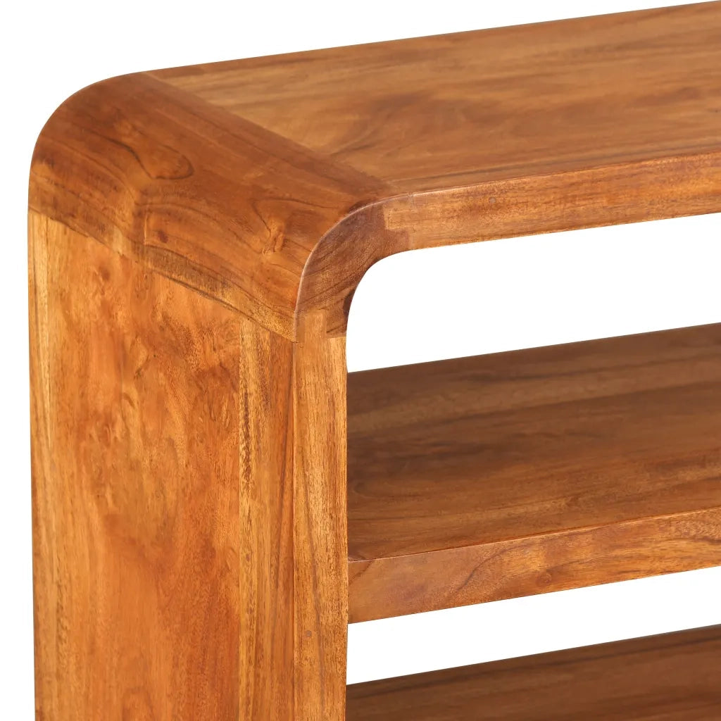 Mobile TV | Armadietto TV | Mobile Porta TV in Legno Massello di Acacia 90x30x55 cm