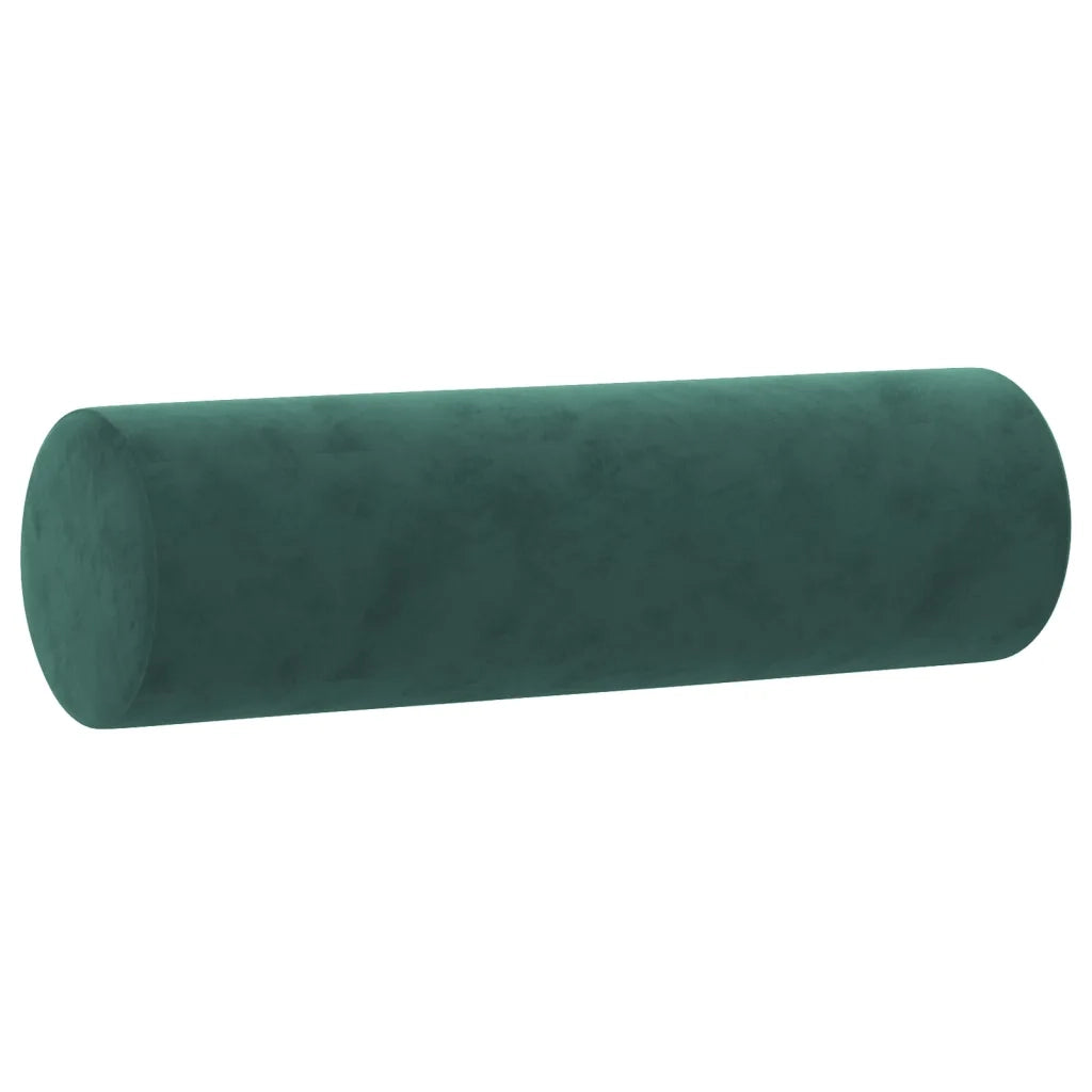 Set di Divani 4 pz con Cuscini Verde Scuro in Velluto 3201966