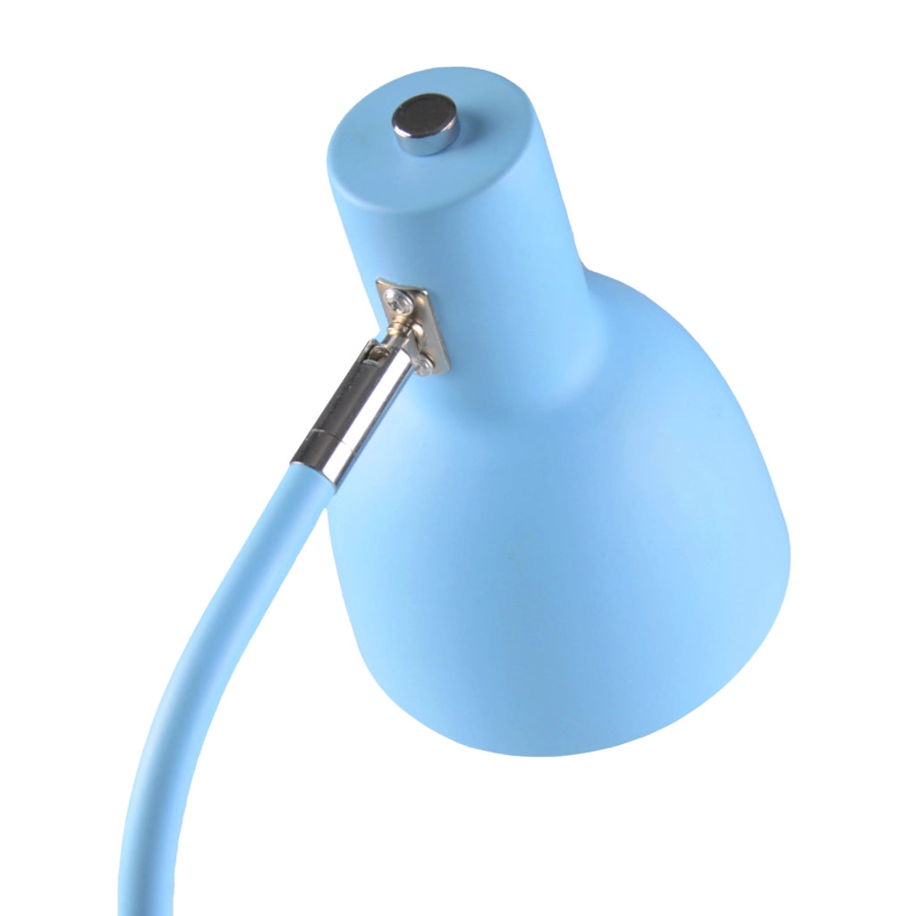 Lampada da scrivania Polux MIMI blu E27 metallo 50cm