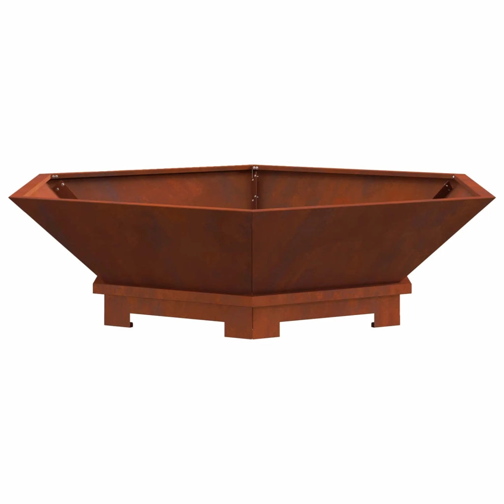 Braciere Ruggine 100 x 100 x 28 cm 858999