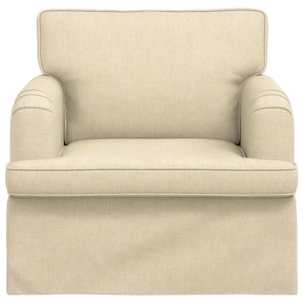 Divano Crema 84 x 80 x 85 cm Tessuto 42024481