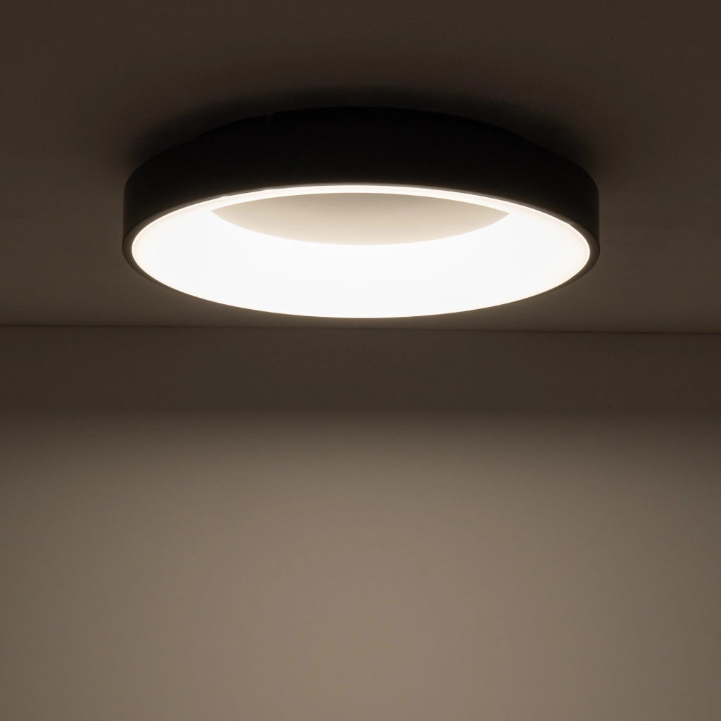 Plafoniera LED rotonda Ø48 48W 3000K nera Nowodvorski