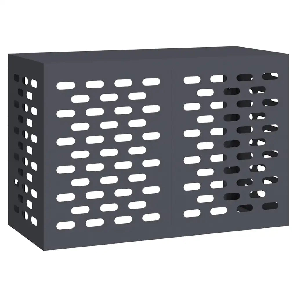 Copertura per condizionatore d'aria Antracite 90 x 40 x 60 cm 865892
