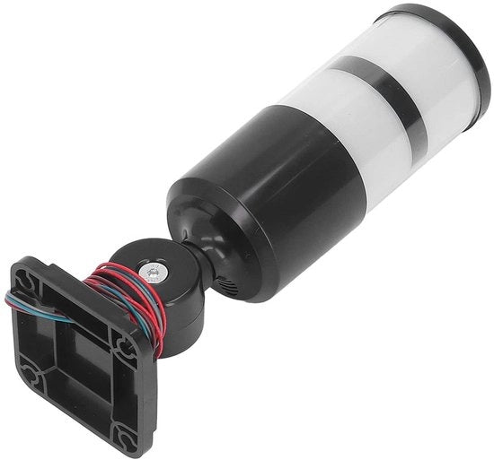 Luce di Segnalazione LED a Fiamma Viva - Rood/Giallo - Utilizzo Industriale - Scatola in ABS - Luce di Avviso per Sicurezza - Alta Intensità Luminosa - Luce di Segnalazione