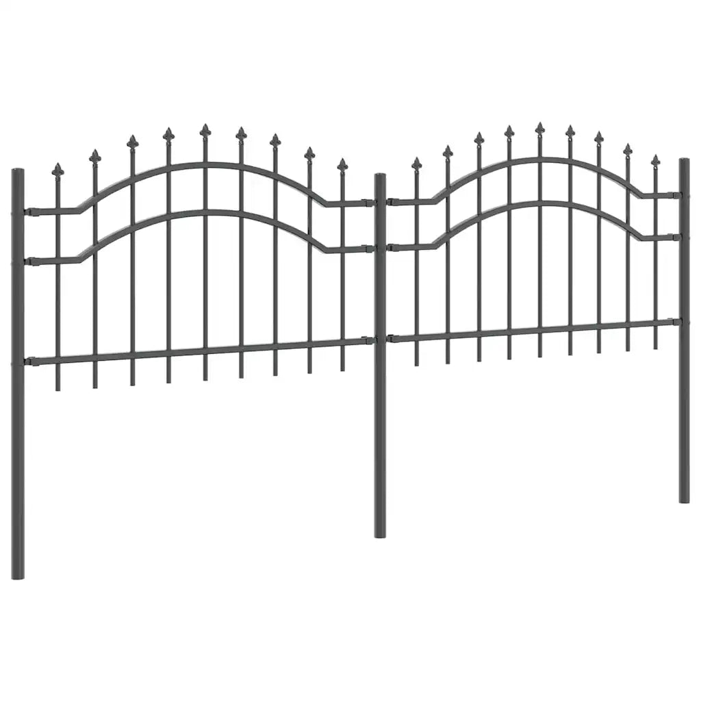 Recinzione per Giardino Woerden Grigio 240 x 115 cm 42003958