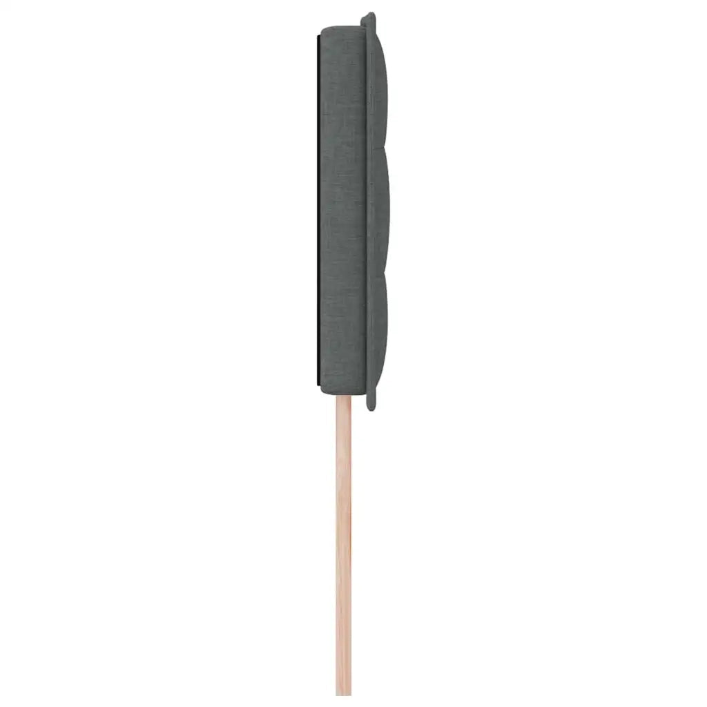 Testiera | Testata Grigio scuro 144 cm Tessuto