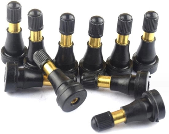 Vitello di alta pressione 10 pezzi - Alta resistenza alla pressione - Gomma/ rame EPMD - Diametro esterno 18 mm - Lunghezza totale 44,7 mm - Peso 12,1 g/pc - Valvola a cingolo