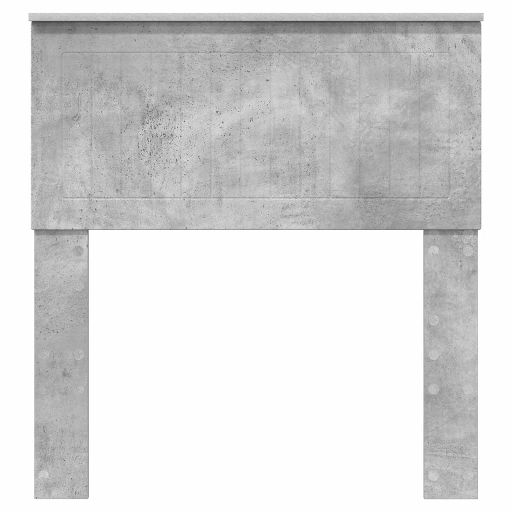 Testiera | Testata Grigio cemento Legno multistrato