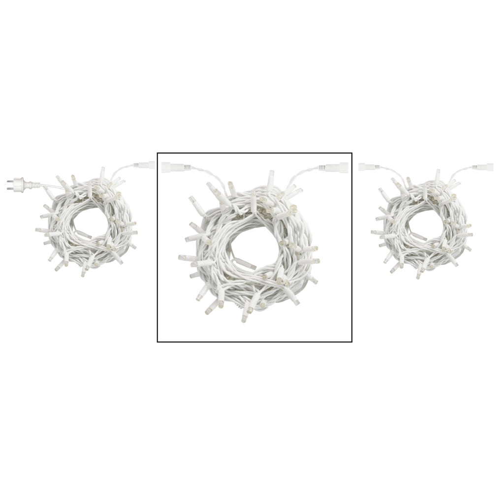 Catena cielo stellato per matrimonio married 100 led cavo bianco 10 mt prolungabili 80 led luce calda + 20 flash luce bianca fredda