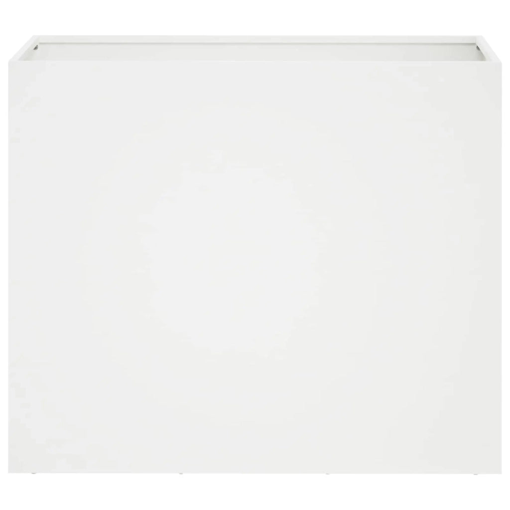 Vaso da giardino Bianco 60 x 30 x 50 cm 8005570