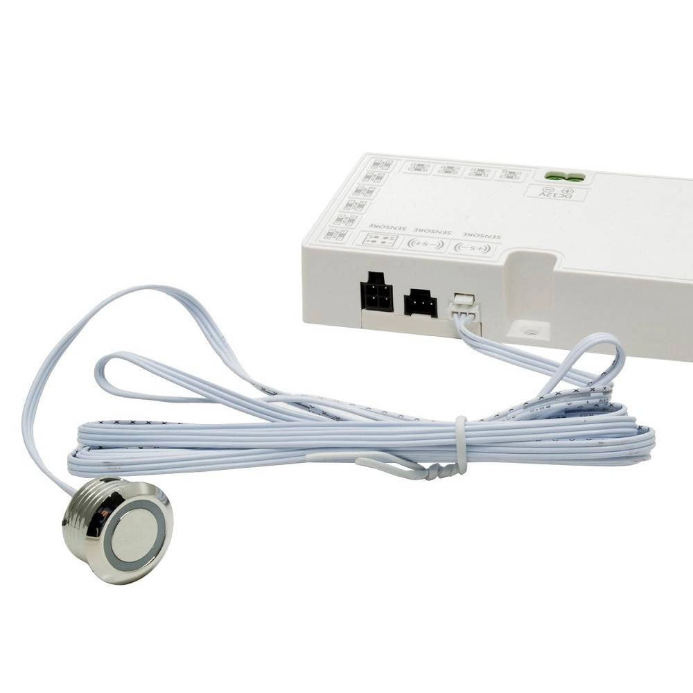 Trade Shop - Interruttore Sensore Touch Dimmerabile Pulsante A Sfioro 12v 100w Luci Strisce Led -