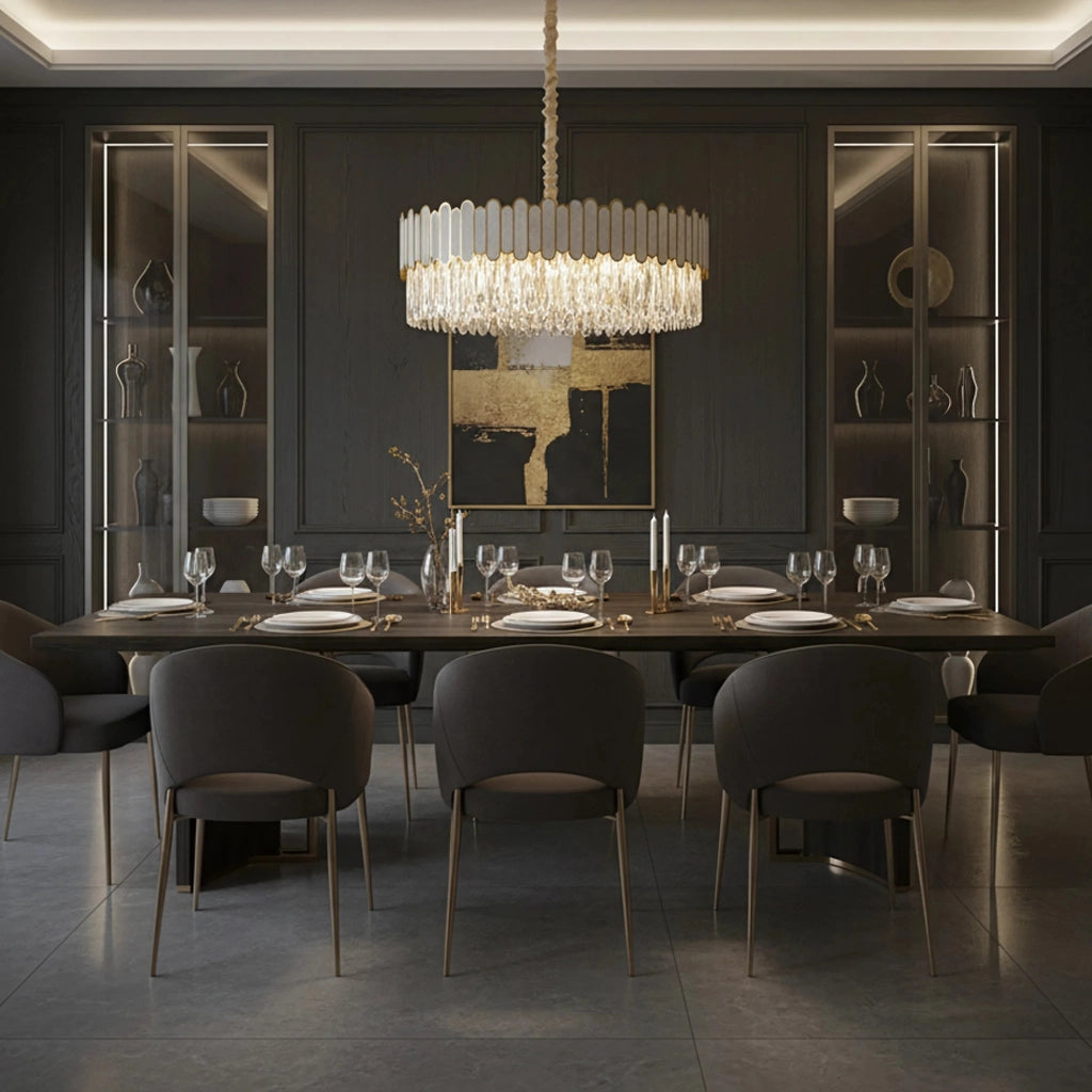 Lampada Da Soffitto APP1747-8CP 60 Cm Gold