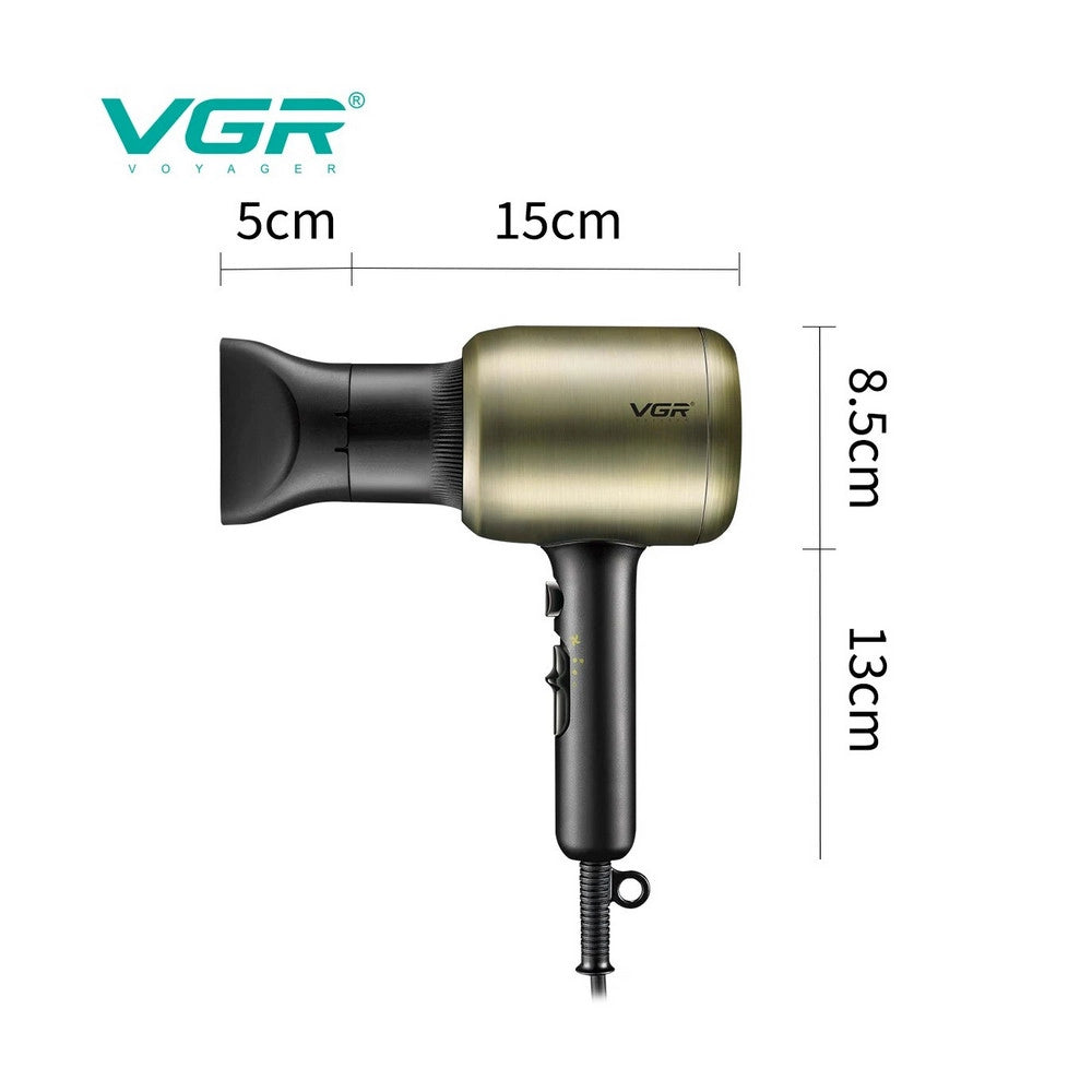 Trade Shop - Asciuga Capelli Ricci Lisci Phon Professionale Parrucchieri 2200w Diffusore V453 -