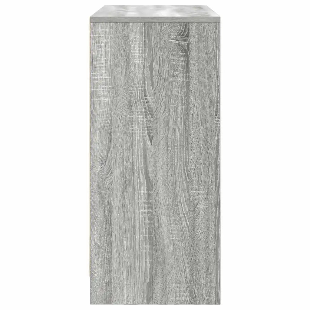 Credenza con Cassetto-Buffet-Armadio da cucina Grigio Sonoma 80x34x76 cm in Truciolato