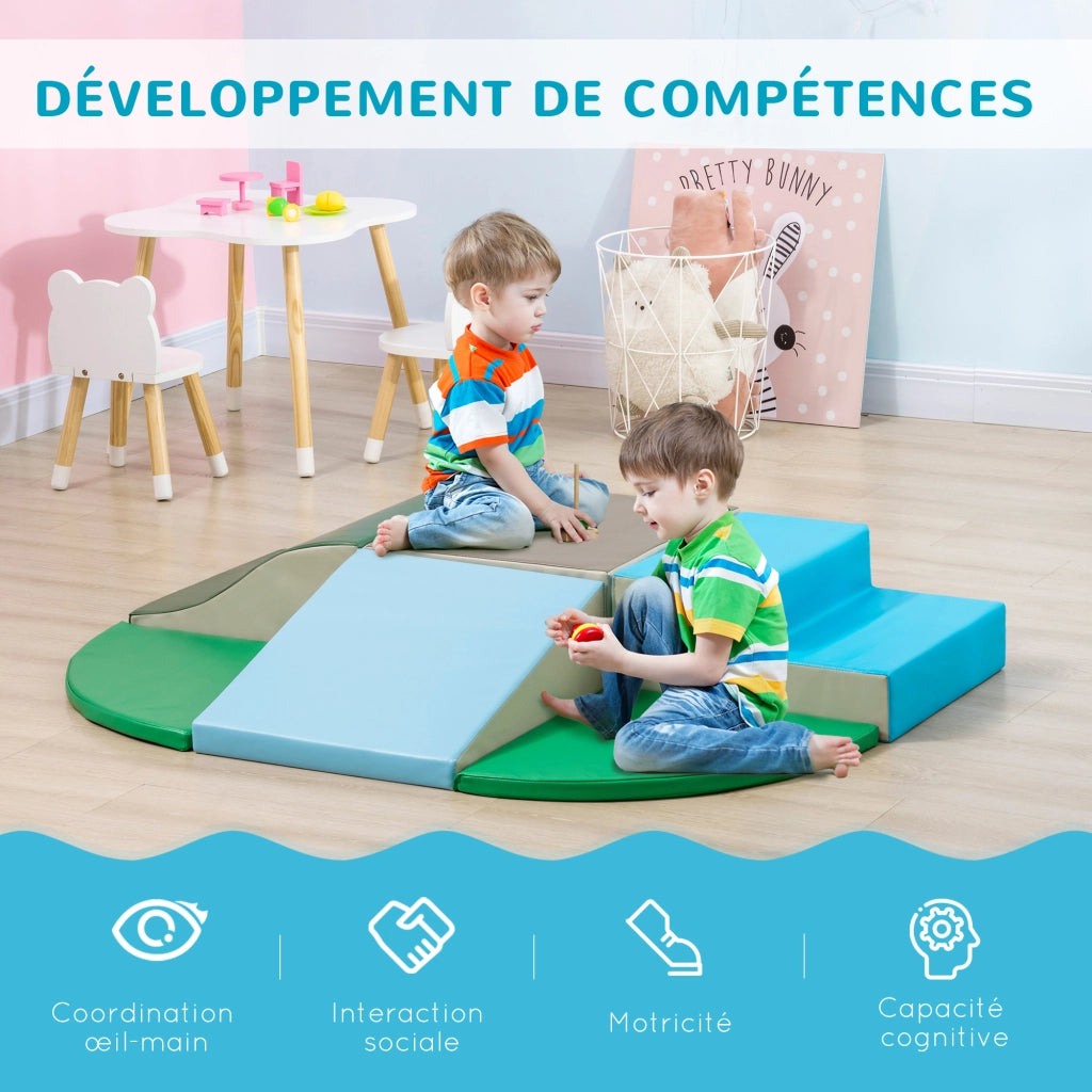 Parco giochi in schiuma per bambini ¨C Minimal ¨C Multicolore