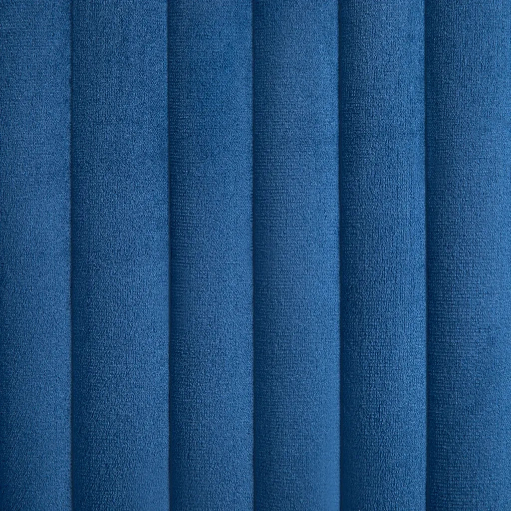 Sedie da Pranzo 2 pz Blu in Velluto 249802