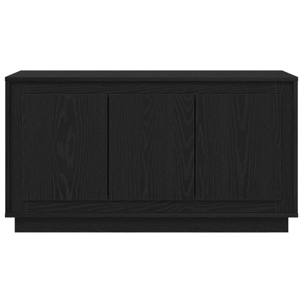 Credenza Rovere Nero 102 x 35 x 55 cm Legno multistrato 862816