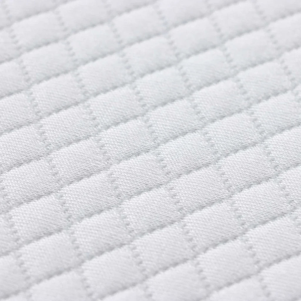 Topper per materasso Bianco 160 x 200 cm Tessuto Jacquard 4106217