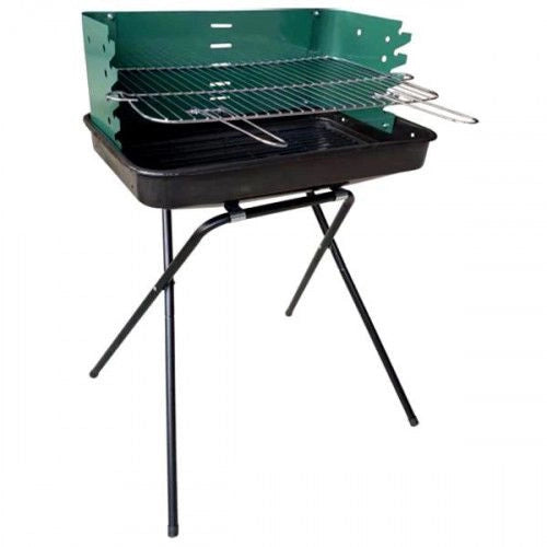 BARBECUE A CARBONELLA IN ACCIAIO GLENDALE CM 65X37X85