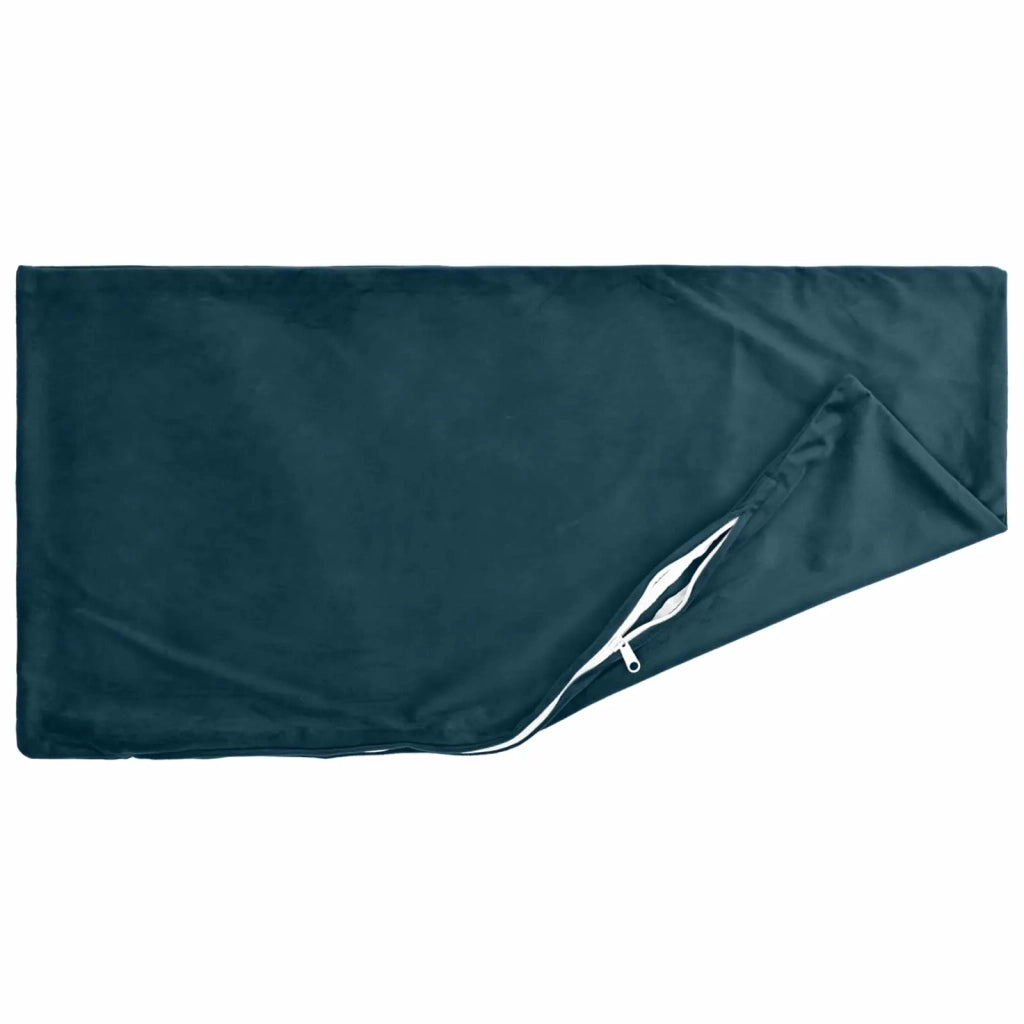 Federa 2 pcs HEERLEN Blu 30 x 50 cm Velluto 907689