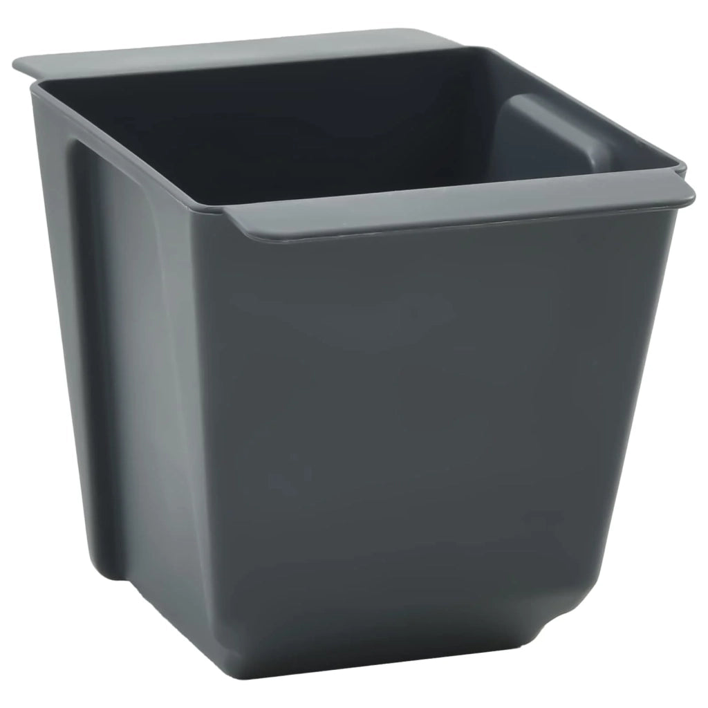 Fioriere per Euro pallet 24 pcs Grigio 13,5 x 9 x 9,5 cm 42037219