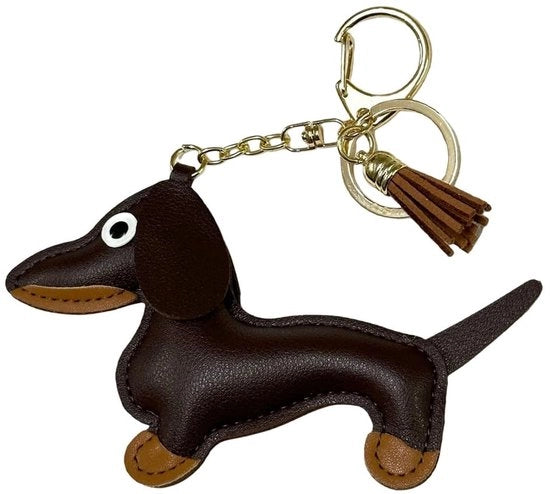 Accessorio per chiavi con disegno unico - Materiale PU resistentente - Accessorio pratico per amanti degli animali - Manufatto artigianale - Accessorio per animali
