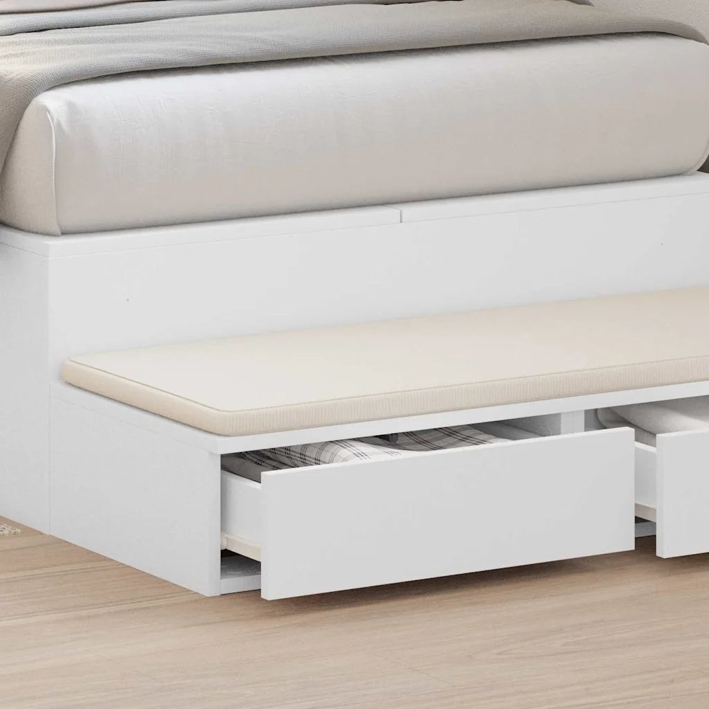 Cassetti per letto Bianco 80 x 36,5 x 16,5 cm Legno multistrato 866923