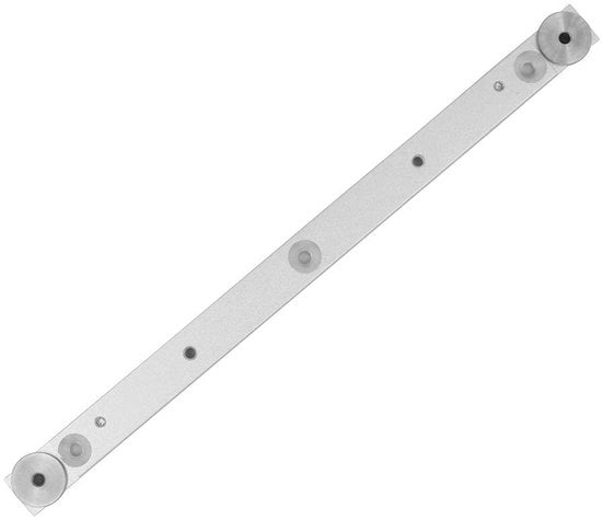 Maniglione universale 300mm in alluminio con guida fissa - Beccuccio regolabile - Montaggio universale - Tavola di guida per sega a nastro - Strumenti per lavorazione del legno - Materiale duraturo - Guida per sega a nastro