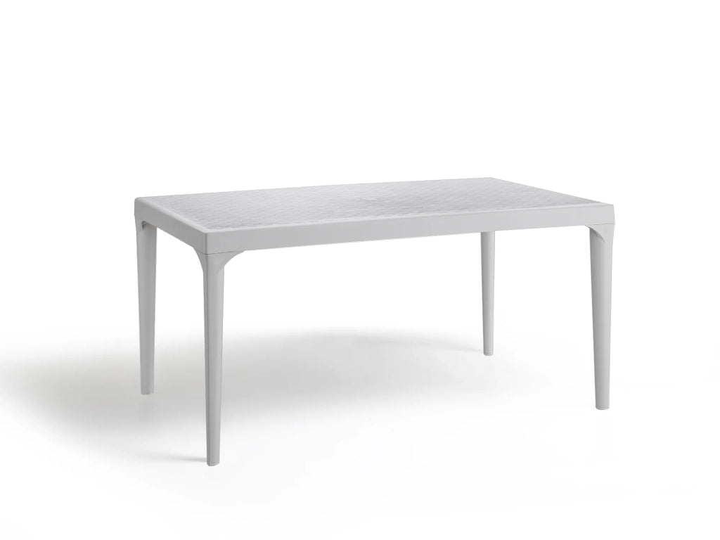 TAVOLO IN POLIPROPILENE 'OSLO' bianco  - BICA