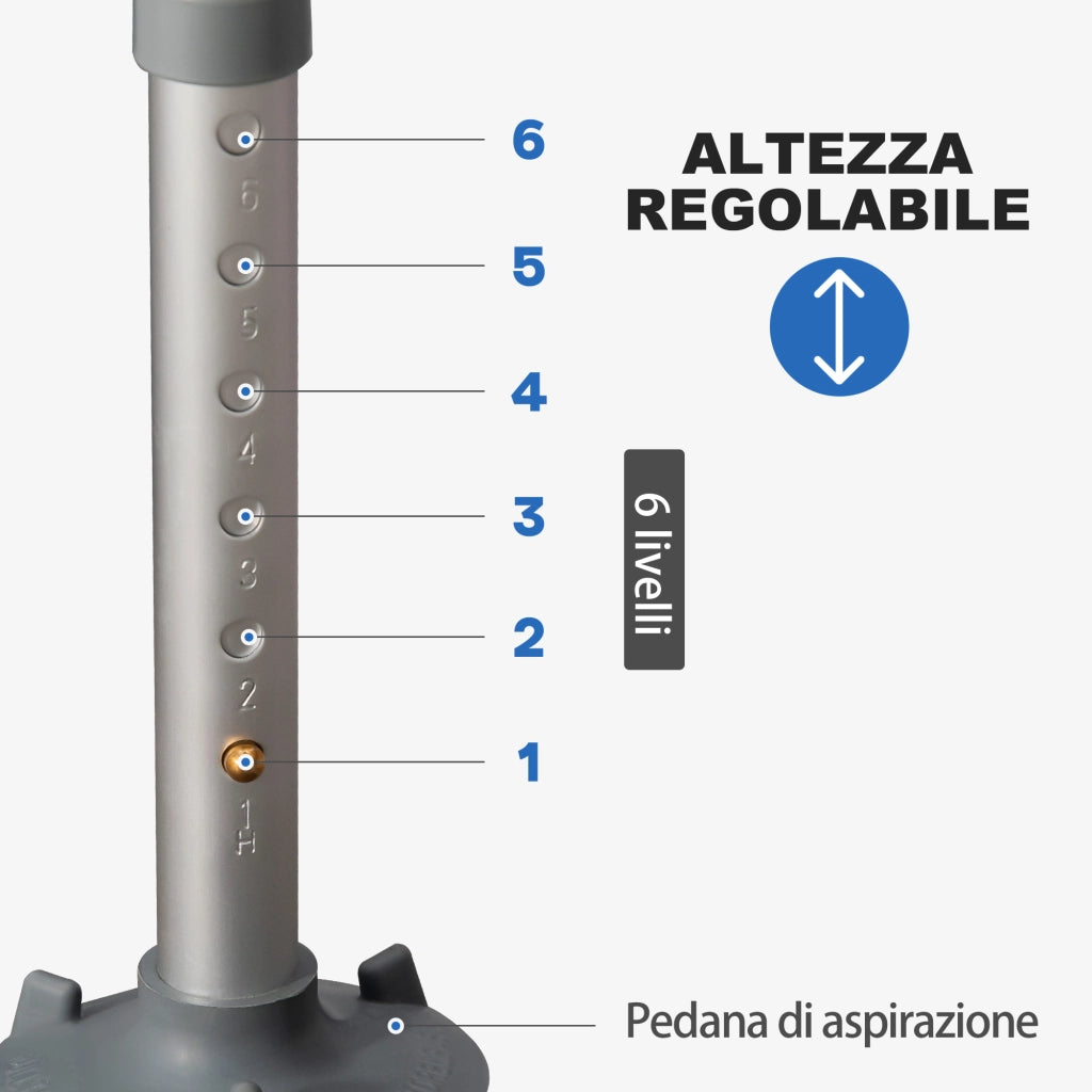 Sedia da Bagno con Imbottitura e Braccioli ¨C Zephmum ¨C Bianco, Regolabile