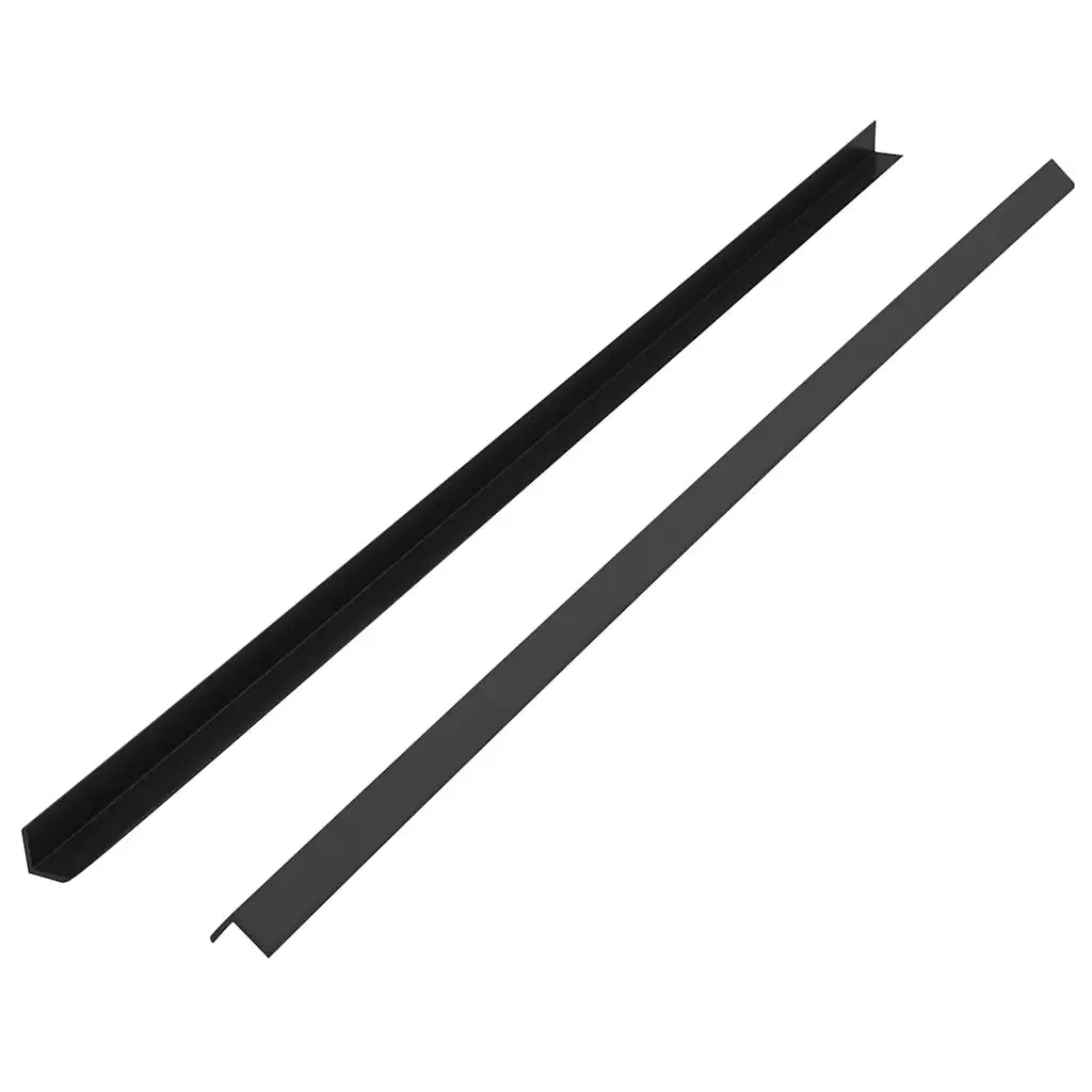 Profili Angolari per Bordi 5pz in WPC 170 cm Nero 45020