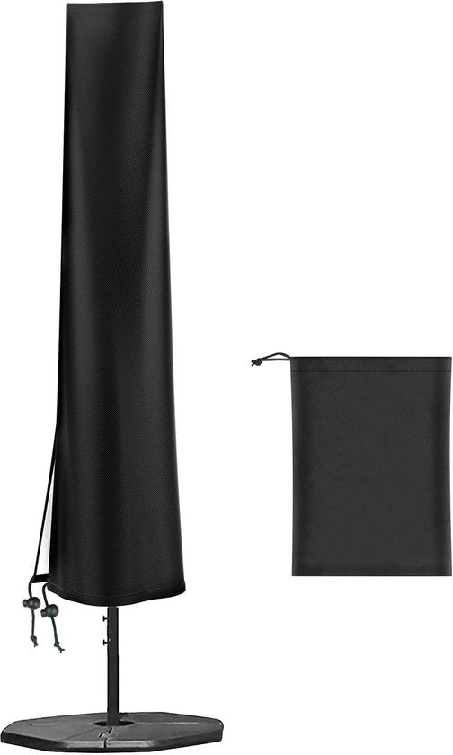 Parasol coprente impermeabile - 420D Oxford - Chiusura a raccordo - Protezione UV - Resistente alle scalfitture - Adatto per parasole da 2,1-3,1 m - Incluso sacchetto di conservazione - Copertura parasol
