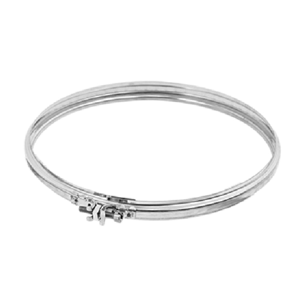 FASCETTA DI BLOCCAGGIO PER CANNE FUMARIE MONOPARETE IN ACCIAIO INOX AISI 304 - ø140  - EUF
