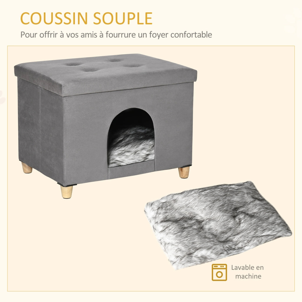 Casetta per Gatti ¨C Minimal ¨C Grigio