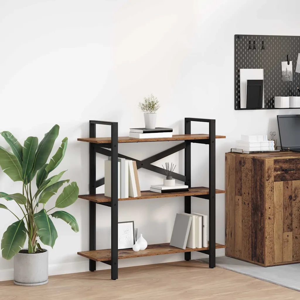 Libreria Legno vecchio 100 x 33,5 x 102 cm Legno multistrato 883950