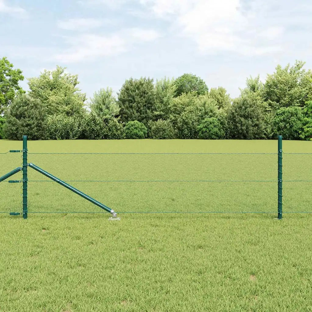 Palo della recinzione Verde 100 x 0,4 m (maglia di 13 mm)