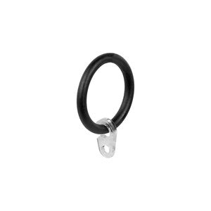 ANELLO IN METALLO D 12 CONF. 6 PZ NERO