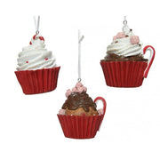 Pendaglio cupcake l.7.6x6,3x9cm 3 ass.