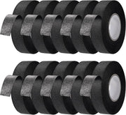 Telaio auto a cavo 10 rotoli - Adesivo per cavo di alta qualità - Nastro isolante acustico - Resistente al calore - Resistente alle fiamme - 19 mm x 15 m - Telaio per tessuto