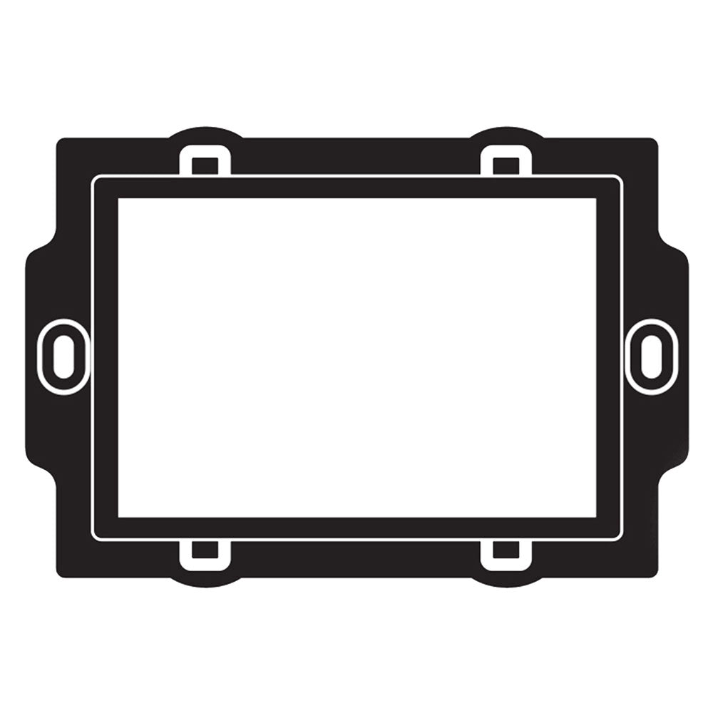 SUPPORTO MODELLO 'PL' PER SERIE PLAIN 3 moduli  - FEB