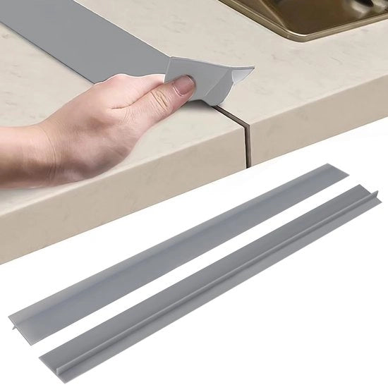 Tavolo di lavoro per connessioni - Striscia di sigillaggio per cucina - Fissatore di buchi per giardino - Elenco di giunzioni - Manutenzione - Silicone flessibile 63 cm
