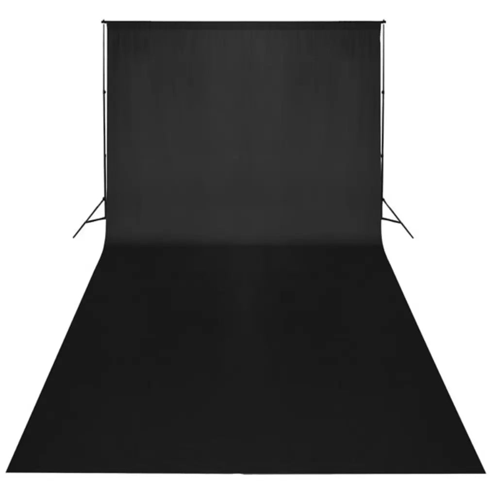 Fondale in Cotone Nero senza Supporto 600x300 cm per Croma Key CFW7080931