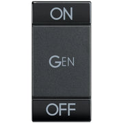 Living Light - Copritasto a 2 funzioni ON OFF GEN - L4911AFN