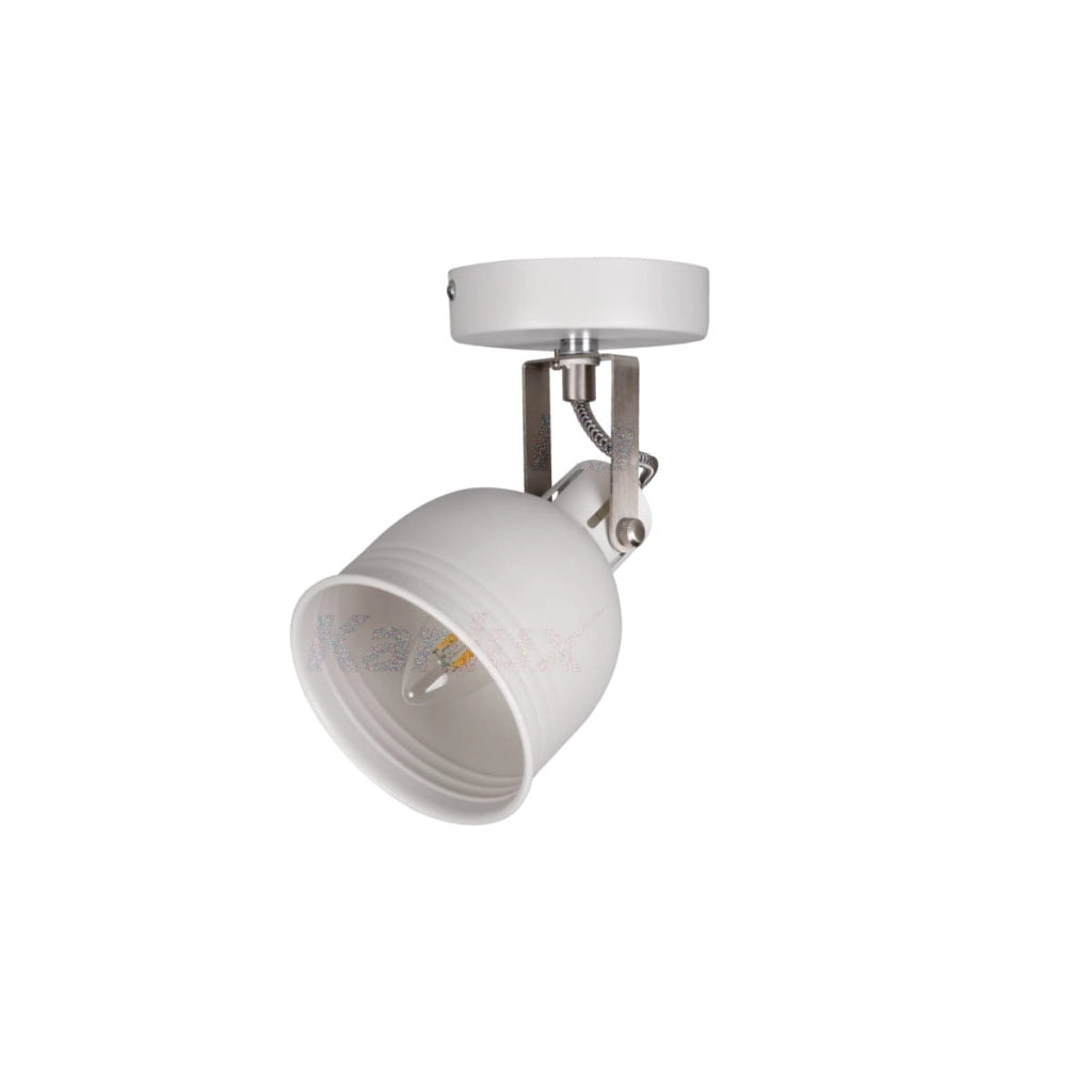 Faretto parete/soffitto DERATO bianco E14 8W Kanlux 35641