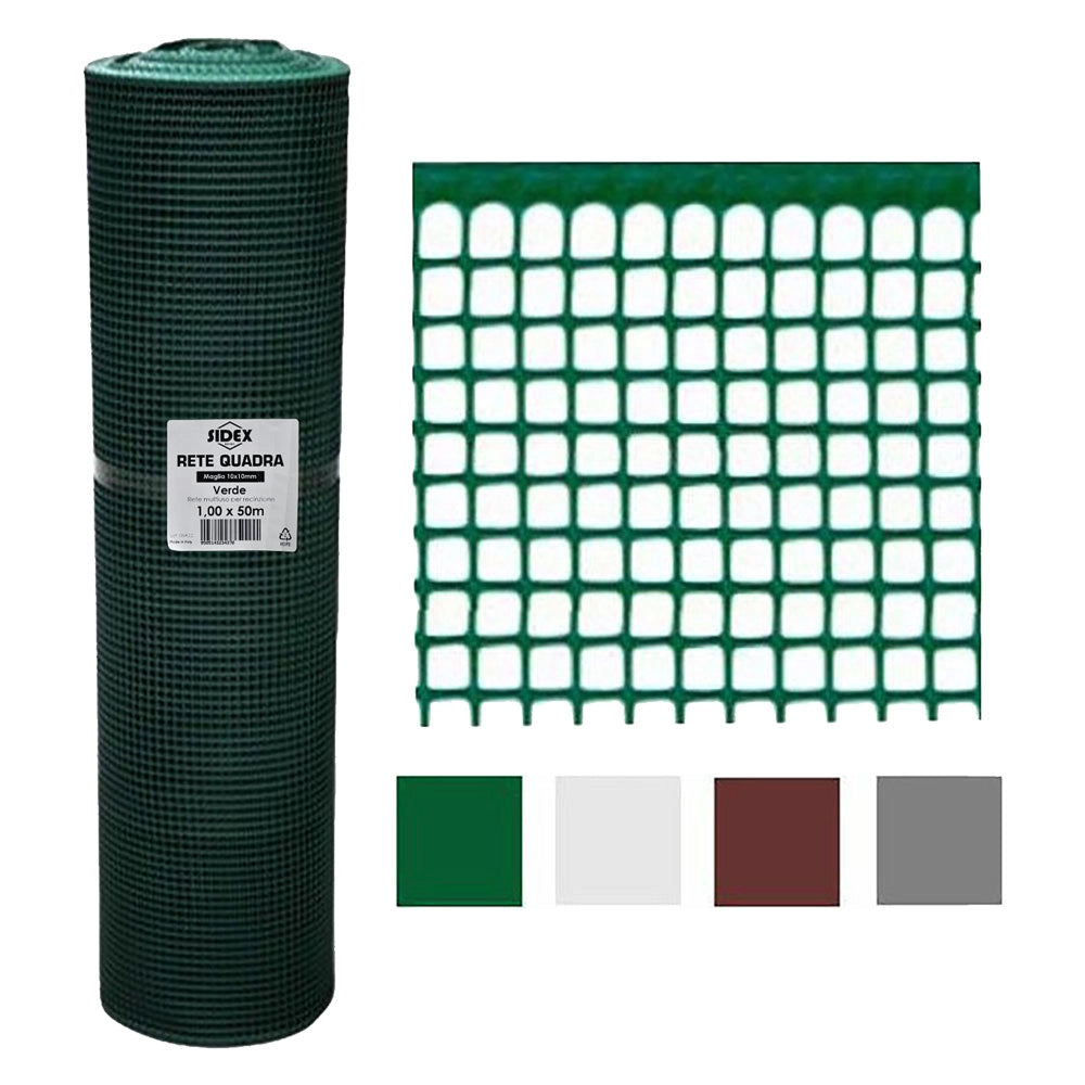 Rete di Protezione per Balconi (maglia ) Sidex 1 X 50 Mt 10 X 10 mm