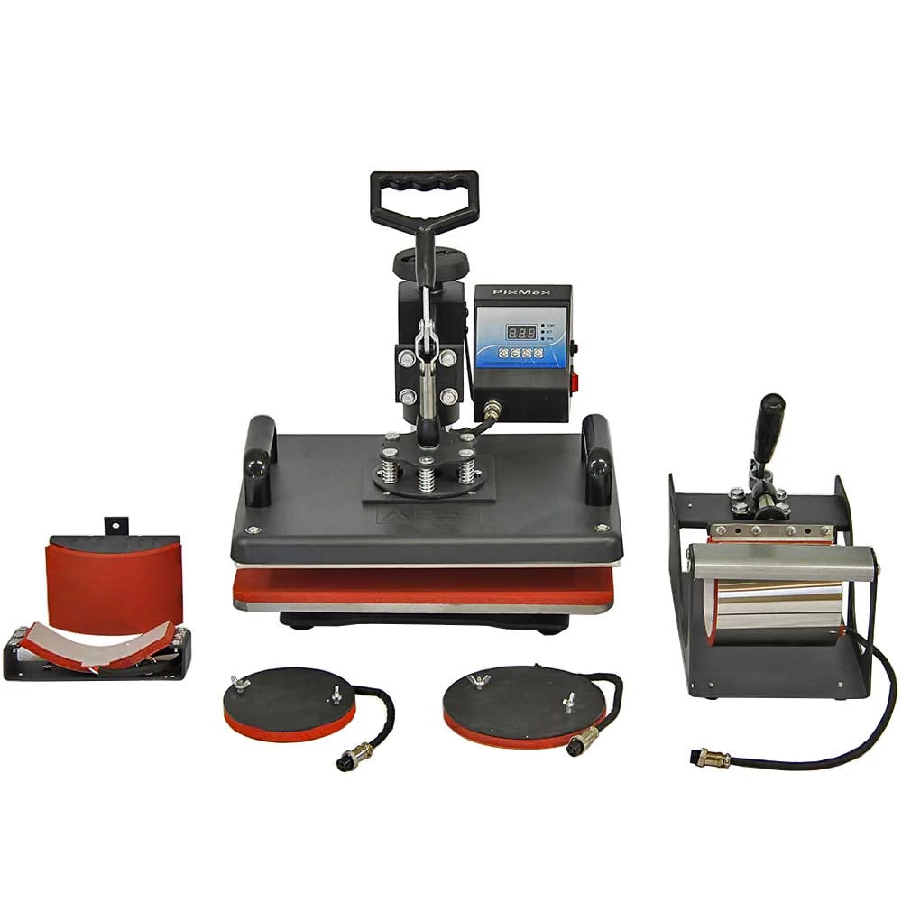 Bundle creativo PixMax 5 in 1 con pressa termica, plotter 720mm e stampante Epson